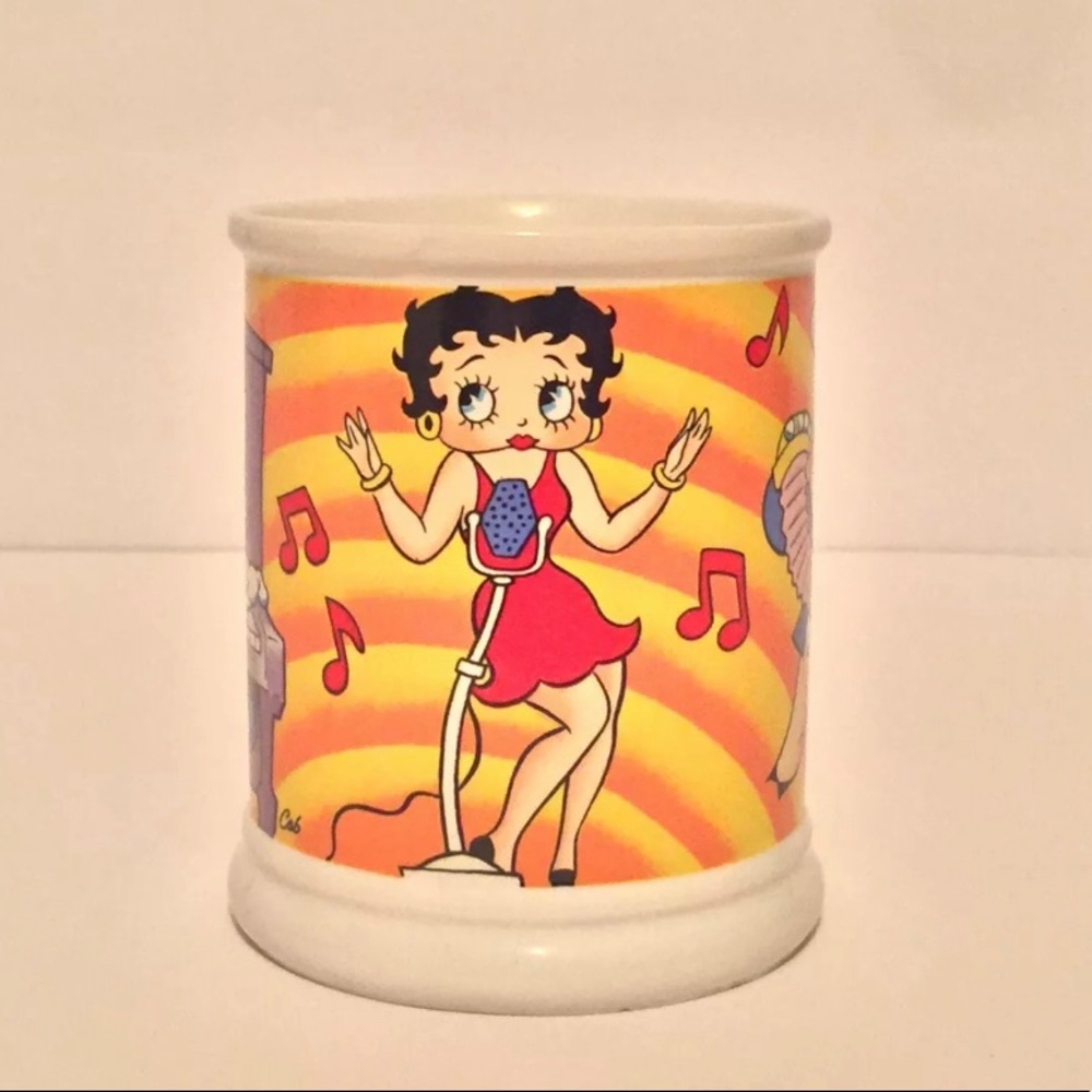 Betty boop musical mug